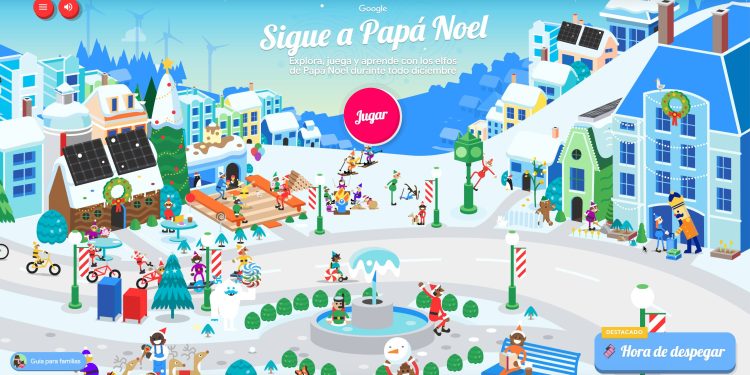 Santa Tracker de Google: rastrea el viaje del Viejito Pascuero y disfruta actividades navideñas